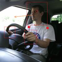 Driver Attention through Head Localization and Pose Estimation